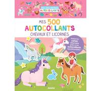 Mes 500 autocollants chevaux et licornes