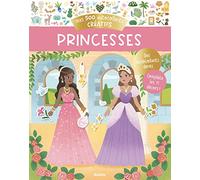 MES 500 AUTOCOLLANTS CRÉATIFS - PRINCESSES (Mes tout premiers autocollants)