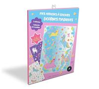Mes affiches à stickers Licornes magiques: Avec 5 affiches, 1 planche de modèles et + de 300 stickers repostionnables