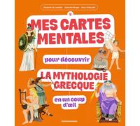 Mes cartes mentales pour découvrir la mythologie grecque en un coup d'oeil
