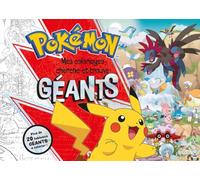 Mes coloriages cherche-et-trouve géants Pokémon: Plus de 20 tableaux géants à colorier !