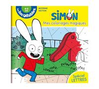 Mes coloriages magiques Simon: Spécial Lettres - Moyenne Section