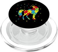 Mes de concienciación sobre el Autismo, concienciación sobre la aceptación del Unicornio PopSockets PopGrip para MagSafe