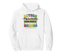 Mes de concientización sobre el Autismo Rompecabezas Maestro Autismo niños Sudadera con Capucha