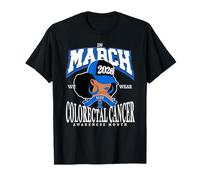 Mes de Concientización sobre el Cáncer Colorrectal 2026 Marzo Usamos Azul Camiseta