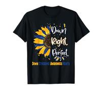 Mes de concientización sobre el síndrome de Down en Octubre Usamos Amarillo Azul Camiseta