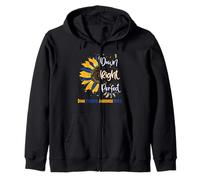 Mes de concientización sobre el síndrome de Down en Octubre Usamos Amarillo Azul Sudadera con Capucha