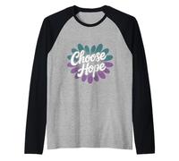 Mes de concientización sobre el Suicidio septiembre Concientización sobre el Suicidio Mental Camiseta Manga Raglan