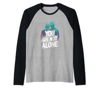 Mes de concientización sobre el Suicidio septiembre Concientización sobre el Suicidio Mental Camiseta Manga Raglan