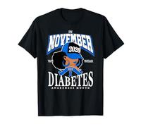 Mes de Concientización sobre la Diabetes 2026 En Noviembre Usamos Azul Camiseta