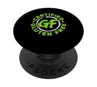 Mes de concientización sobre la enfermedad celíaca certificado sin gluten PopSockets PopGrip Adhesivo