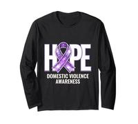 Mes de concientización sobre la Violencia doméstica, Lazo Morado, Esperanza Manga Larga