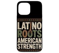 Mes de la Herencia Hispana de Fuerza Americana Latino Roots Carcasa para iPhone 13 Pro MAX