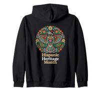 Mes de la Herencia Hispana Identidad Cultura Latina Sudadera con Capucha