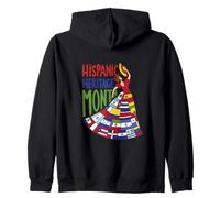 Mes de la Herencia Hispana Sudadera con Capucha