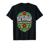 Mes de la Herencia Latina Orgullosas raíces culturales Camiseta