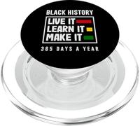 Mes de la Historia Afroamericana en Vivo Aprende Make It PopSockets PopGrip para MagSafe