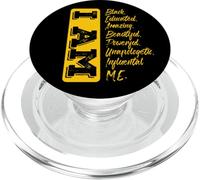 Mes De La Historia De Los Negros Orgullo Africano con Una PopSockets PopGrip para MagSafe