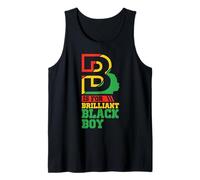 Mes de la Historia Negra B de Brilliant Niño Negro Niños Camiseta sin Mangas