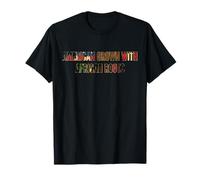 Mes de la Historia Negra de la Bandera de Estados Unidos con raíces africanas cultiv Camiseta