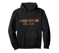 Mes de la Historia Negra de la Bandera de Estados Unidos con raíces africanas cultiv Sudadera con Capucha