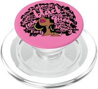 Mes de la Historia Negra de Las Mujeres melanina Octubre PopSockets PopGrip para MagSafe