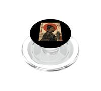 Mes de la Historia Negra del Guerrero Samurái PopSockets PopGrip para MagSafe