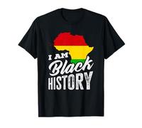 Mes de la Historia Negra I Am Black History Africa Heritage Camiseta