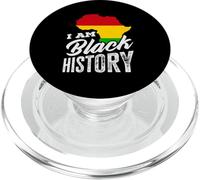 Mes de la Historia Negra I Am Black History Africa Heritage PopSockets PopGrip para MagSafe