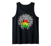 Mes de la Historia Negra Juneteenth King Melanin Queen Niños Niñas Camiseta sin Mangas