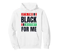 Mes de la Historia Negra Melanina Afroamericano Bruh Sista Niños Sudadera con Capucha