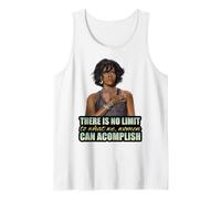 Mes de la Historia Negra Michelle Obama Día del Presidente Mujeres Camiseta sin Mangas