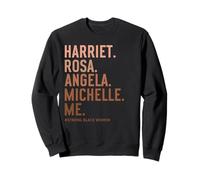Mes de la Historia Negra Mujeres Líderes Excelencia Rosa Harriet Sudadera