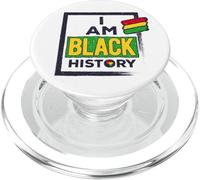 Mes De La Historia Negra Orgullo De Melanín Soy La Historia PopSockets PopGrip para MagSafe