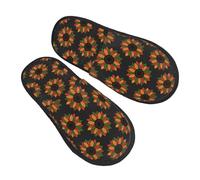 Mes De La Historia Negra Pantuflas Cálido Pantuflas De Invierno Suaves Slippers Para Hogar Viaje Hotel M