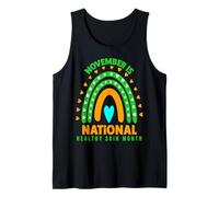 Mes de la Piel Saludable - Noviembre es el Mes Nacional de la Piel Camiseta sin Mangas