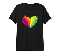 Mes del Orgullo del corazón del Orgullo LGBT Camiseta Premium
