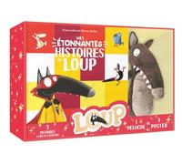 Mes étonnantes histoires Loup: Coffret avec 1 peluche et 1 poster