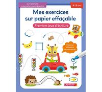 Mes exercices sur papier effaçable MS: Premiers jeux d'écriture