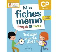 Mes fiches mémo Français et Mathématiques CP: Une collection conçue par Lutin Bazar - Tout retenir en un clin d'oeil