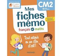 Mes fiches mémo Français et Maths CM2: Une collection conçue par Lutin Bazar - Tout retenir en un clin d'oeil