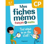 Mes fiches mémo français et maths CP: Tout retenir en un clin d'oeil