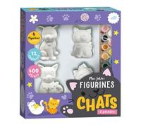 Mes jolies figurines chats à peindre