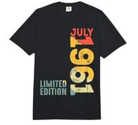 Mes Julio 1961 Año 1961 Retro 1961 Vintage 1961 Desde 1961 Comfort Colors Adult Heavyweight T-Shirt