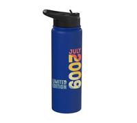 Mes Julio 2009 Año 2009 Retro 2009 Vintage 2009 Desde 2009 Stainless Steel Insulated Water Bottle