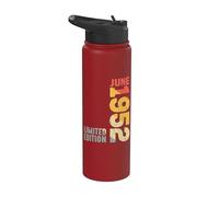 Mes Junio 1952 Año 1952 Retro 1952 Vintage 1952 Desde 1952 Stainless Steel Insulated Water Bottle