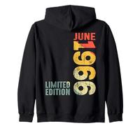 Mes Junio 1966 Año 1966 Retro 1966 Vintage 1966 Desde 1966 Sudadera con Capucha