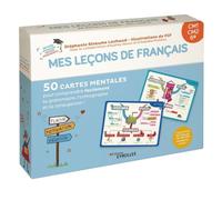 Mes leçons de français Niveau CM1, CM2, 6e: 50 cartes mentales pour comprendre facilement la grammaire, l'orthographe et la conjugaison !