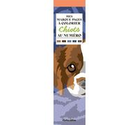 Mes marque-pages à colorier au numéro : Chiots (Mes marque-pages nature)