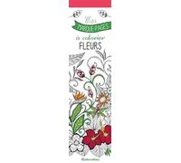 Mes marque-pages à colorier : Fleurs (Mes marque-pages nature)